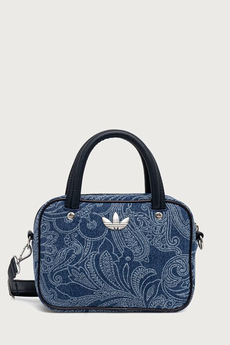 adidas Originals crossbody torba za žene traper Liberty London Square Bag plava KS6941