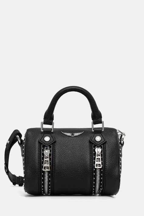Zadig&Voltaire crossbody kabelka dámska kožená SUNNY čierna LWBA04552
