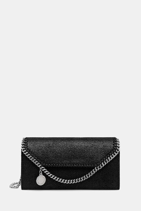 Stella McCartney FALABELLA CONTINENTAL portfel damski czarny 7P0086.W9132