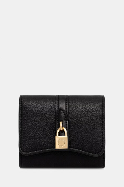 Stella McCartney STELLA RYDER portfel z imitacji skóry damski czarny 7P0080.WP0533