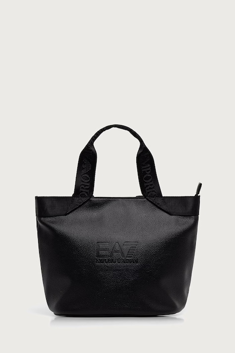 EA7 Emporio Armani torebka tote damska z imitacji skóry czarna AF27199.7W001529