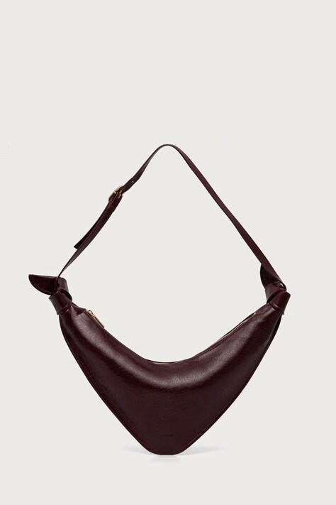 Themoire Torebka crossbody damska SAFFO bordowa 262WTMS00.CVFL