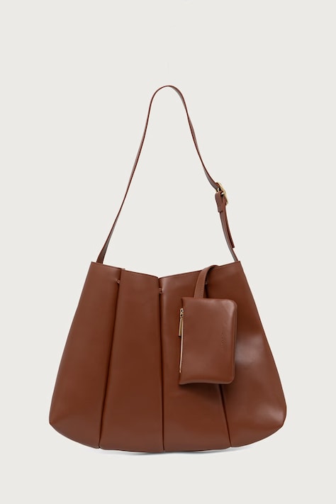 Themoire Torebka shopper damska CALIPSO brązowa 262WTMCS0.OOVF
