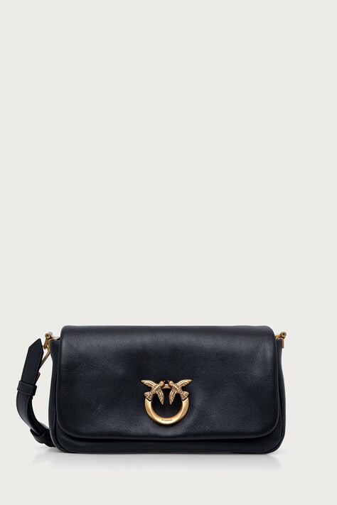 Pinko crossbody torba za žene od imitacije kože crna 106970 A0QO