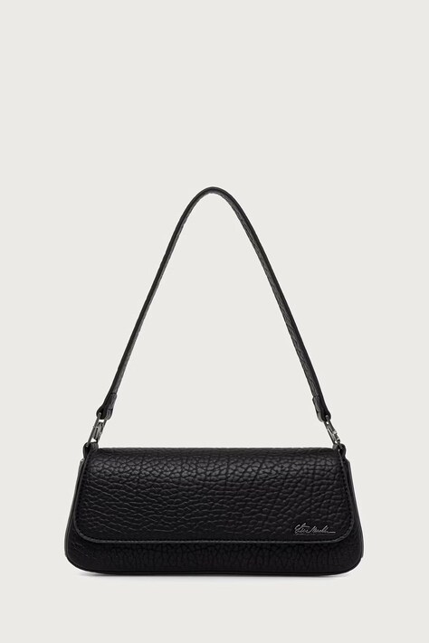 Steve Madden Kabelka typu baguette dámska z imitácie kože Baster čierna SM13002684