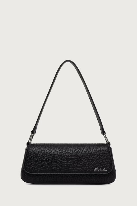 Steve Madden Kabelka typu baguette dámska z imitácie kože Baster čierna SM13002684