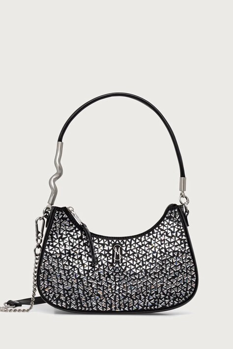 Steve Madden чанта тип хобо дамска от имитация на кожа Braz черна SM13002561