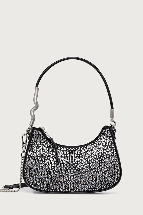 Steve Madden чанта тип хобо дамска от имитация на кожа Braz черна SM13002561