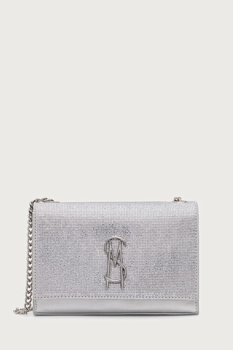 Steve Madden crossbody torbica ženska Bramonem srebrna SM13002295