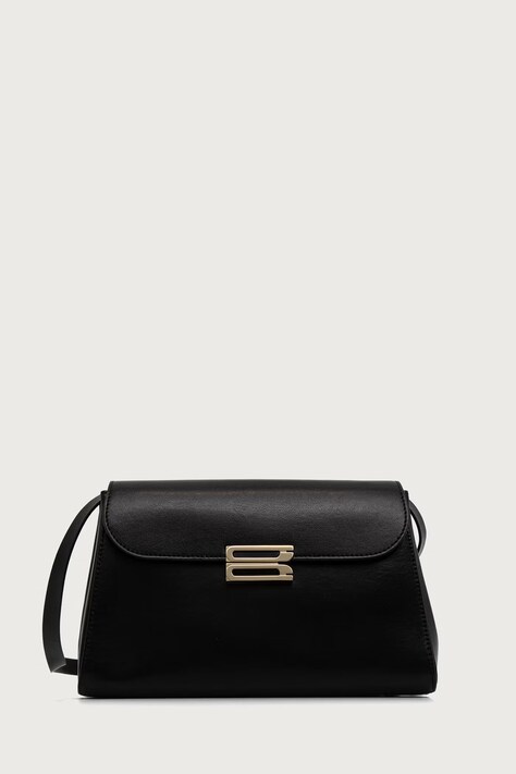 Victoria Beckham Torebka crossbody damska skórzana Dorian czarna B426AAC007830A
