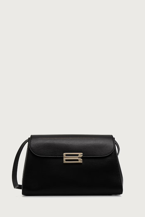 Victoria Beckham Torebka crossbody damska skórzana Dorian czarna B426AAC007830A