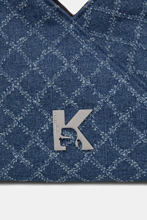 Karl Lagerfeld Jeans сумка-тоут жіноча джинсова — AW26-TODZ3L, блакитний — фото 4