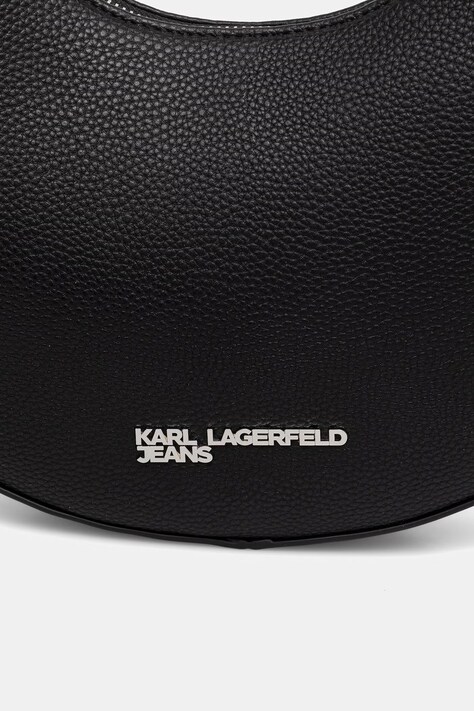 Karl Lagerfeld Jeans сумочка hobo жіноча зі штучної шкіри — AW26-TODZ3P, чорний — фото 4