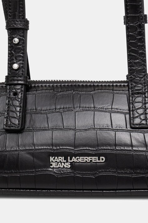 Karl Lagerfeld Jeans сумка baguette жіноча зі штучної шкіри — AW26-TODZ3T, чорний — фото 4