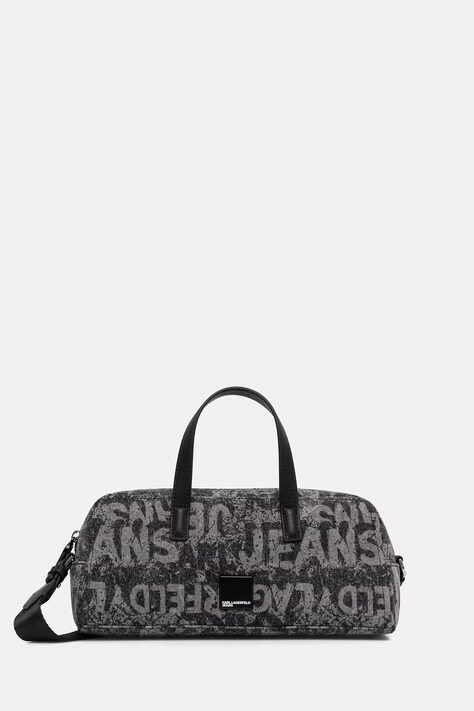 Karl Lagerfeld Jeans torebka crossbody damska jeansowa czarna B3W30175