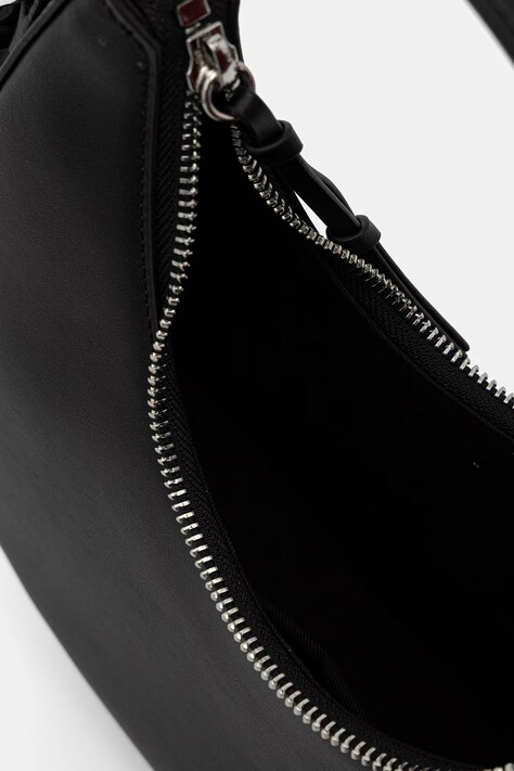 Karl Lagerfeld Jeans сумочка hobo жіноча шкіряна — AW26-TODZ41, чорний — фото 5