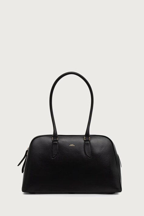 A.P.C. Torebka shopper damska skórzana Paloma czarna PXCBS.F67066