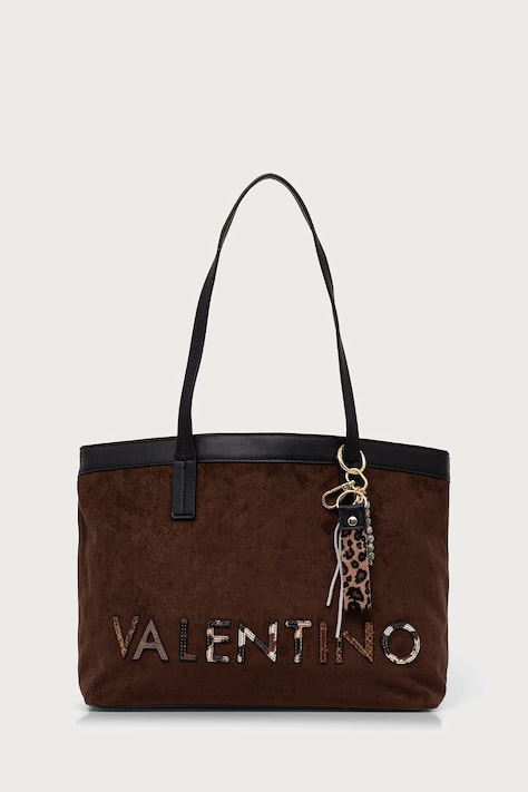 Valentino Bags Torebka shopper damska ZAFARI brązowa VBSACO01