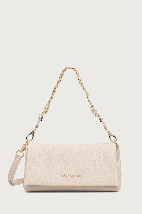 Valentino Bags Torebka crossbody damska z imitacji skóry LENA beżowa VBSACG09