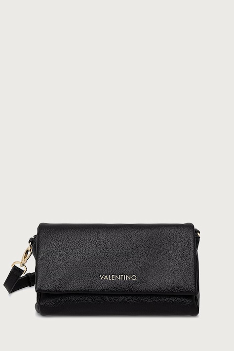 Valentino Bags Torebka crossbody damska z imitacji skóry LENA czarna VBSACG09