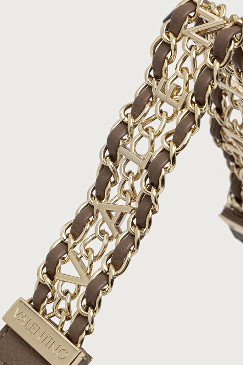 Valentino Bags сумочка hobo жіноча зі штучної шкіри LENA — AW26-TODZ4I, коричневий — фото 5