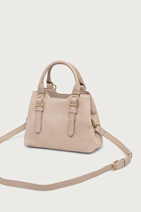 Valentino Bags сумка крос-боді жіноча з імітації замші WINNIE WINTER — AW26-TODZ4Z, бежевий — фото 3