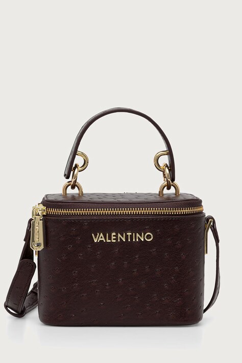 Valentino Bags Torebka crossbody damska z imitacji skóry ROSSY RE brązowa VBSAAY42STR