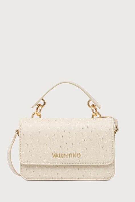 Valentino Bags Torebka crossbody damska z imitacji skóry ROSSY RE beżowa VBSAAY39STR