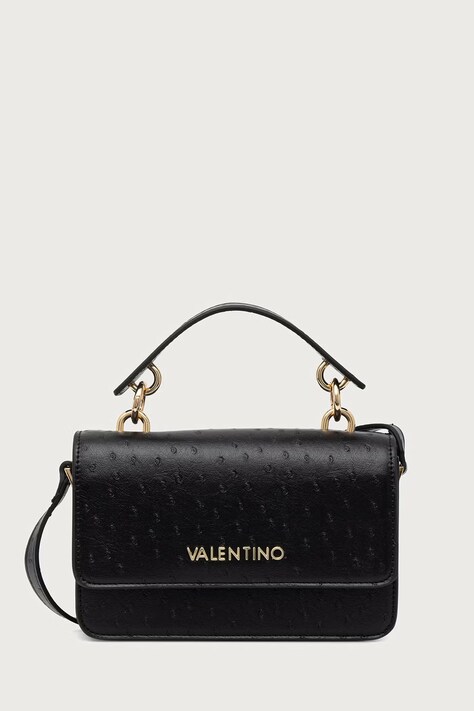 Valentino Bags Torebka crossbody damska z imitacji skóry ROSSY RE czarna VBSAAY39STR