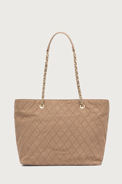 Valentino Bags Torebka shopper damska MAKENA beżowa VBSA8Y01
