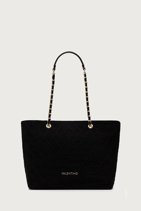 Valentino Bags Torebka shopper damska MAKENA czarna VBSA8Y01
