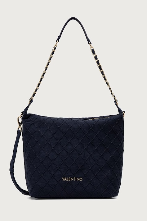 Valentino Bags Torebka damska z imitacji zamszu MAKENA granatowa VBSA8Y13