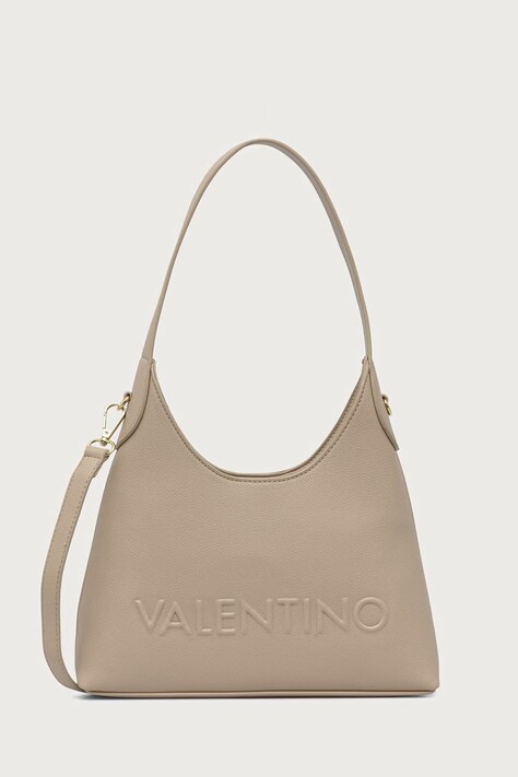 Valentino Bags Torebka crossbody damska z imitacji skóry BIANKA RE beżowa VBSA9U07