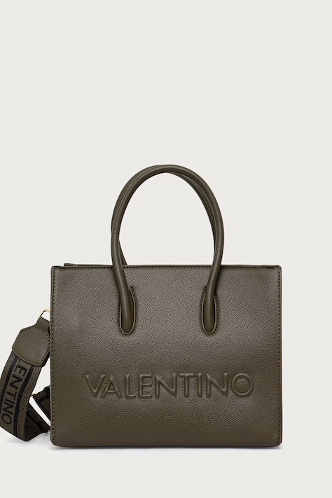 Valentino Bags Torebka damska z imitacji skóry BIANKA RE zielona VBSA9U04