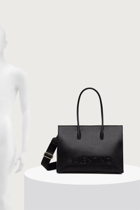 Valentino Bags сумка-шопер жіноча зі штучної шкіри BIANKA RE — AW26-TODZ5O, чорний — фото 6