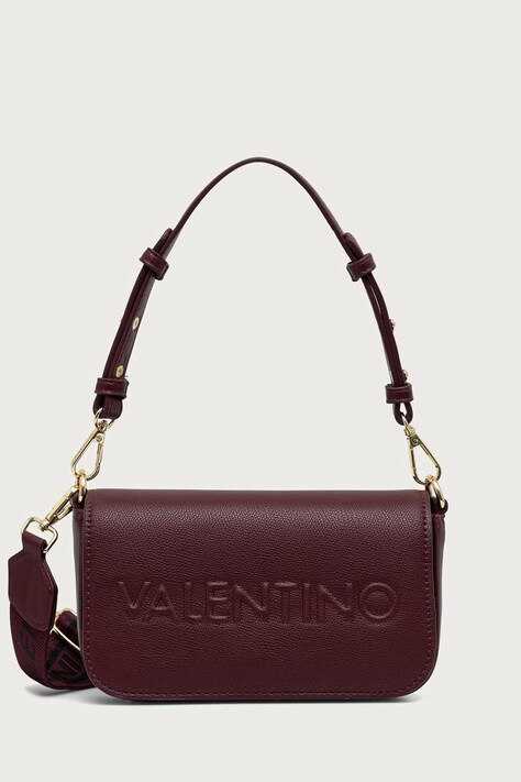 Valentino Bags Torebka crossbody damska z imitacji skóry BIANKA RE bordowa VBSA9U09