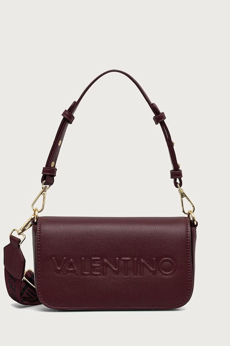 Valentino Bags Torebka crossbody damska z imitacji skóry BIANKA RE bordowa VBSA9U09