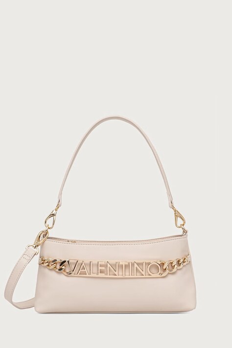 Valentino Bags Torebka crossbody damska z imitacji skóry EVELINE beżowa VBSA5S17