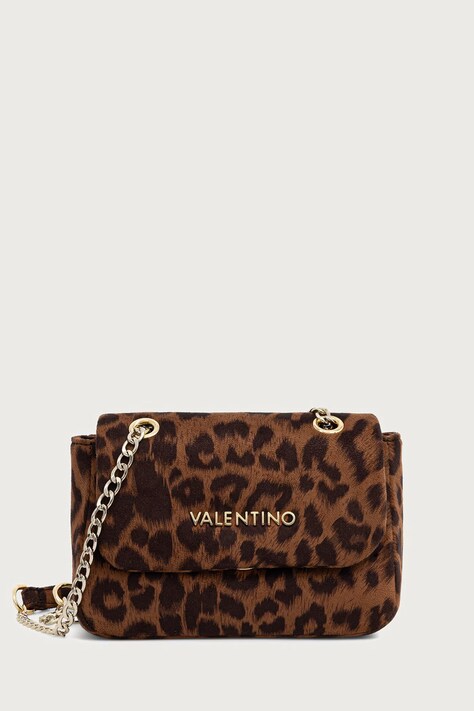 Valentino Bags Torebka crossbody damska OCARINA LEO brązowa VBSABJ05