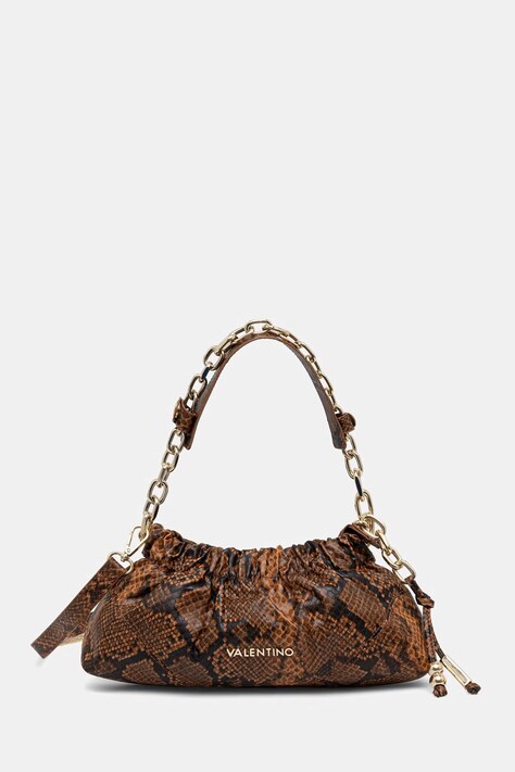 Valentino Bags torebka crossbody damska LUMIRA brązowa VBSA6F08PIT