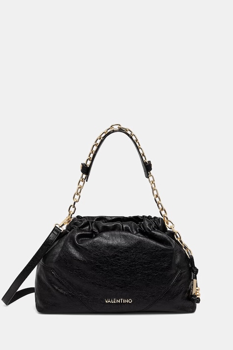 Valentino Bags torebka worek damska z imitacji skóry LUMIRA czarna VBSA6F07