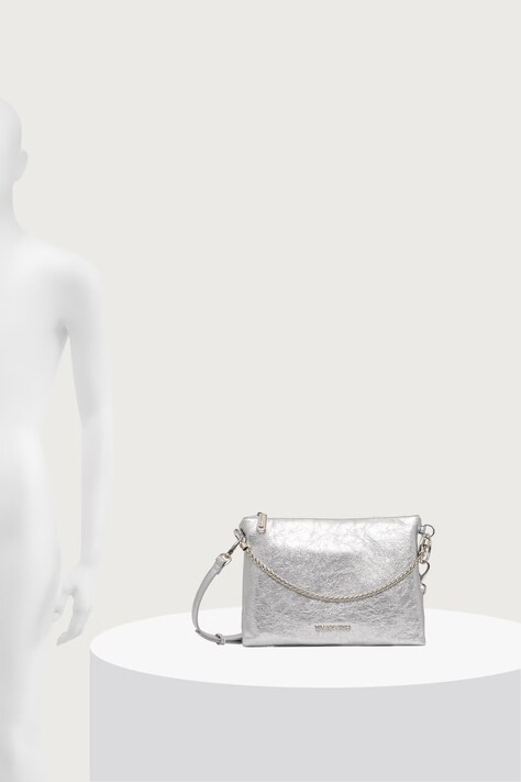 Valentino Bags сумка крос-боді жіноча зі штучної шкіри LUMI — AW26-TODZ6S, срібний — фото 6