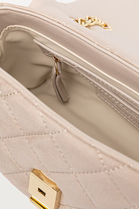 Valentino Bags сумка крос-боді жіноча з імітації замші OCARINA SUEDE — AW26-TODZ72, бежевий — фото 5