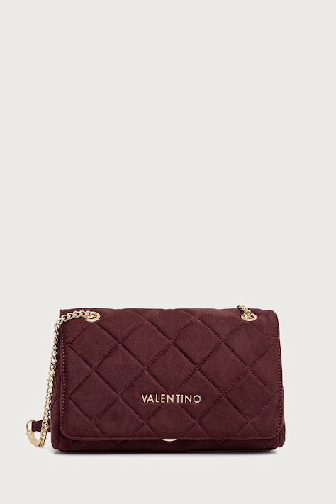 Valentino Bags Torebka damska OCARINA SUEDE bordowa VBSA9B02