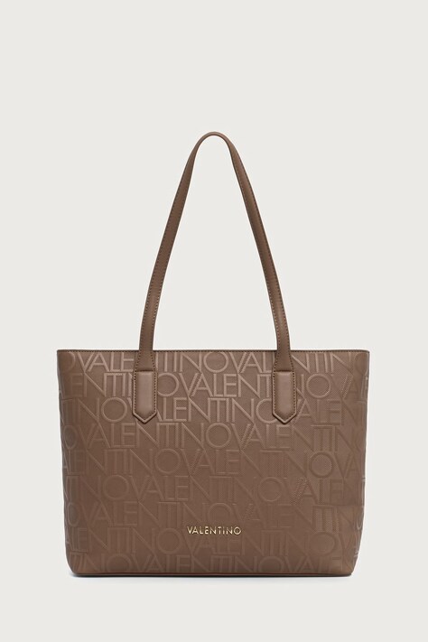 Valentino Bags Torebka damska z imitacji skóry GYNEVRA RE beżowa VBSA6801