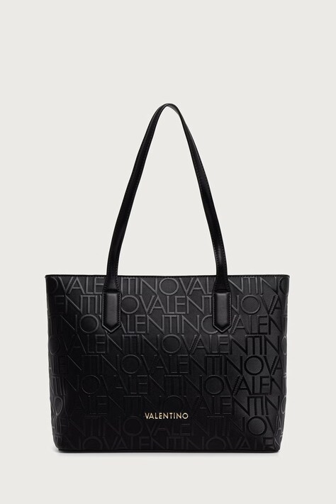 Valentino Bags Torebka damska z imitacji skóry GYNEVRA RE czarna VBSA6801