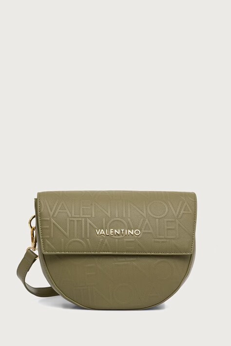 Valentino Bags Torebka crossbody damska z imitacji skóry GYNEVRA RE zielona VBSA6809