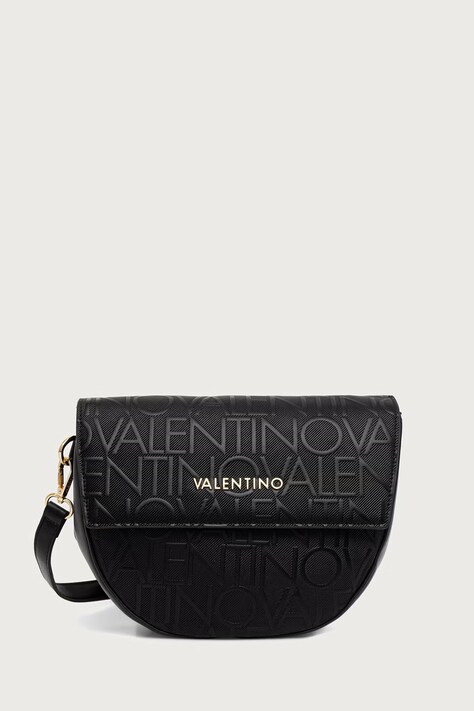 Valentino Bags Torebka crossbody damska z imitacji skóry GYNEVRA RE czarna VBSA6809