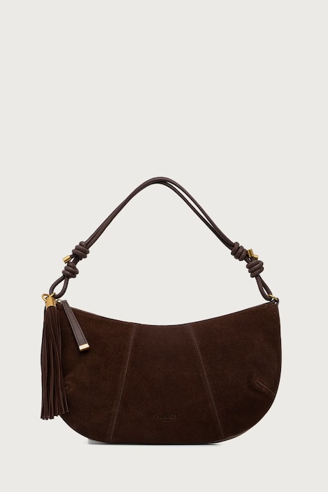 Twinset mala torba hobo za žene od brušene kože smeđa 262TD8231