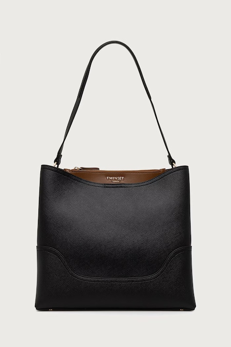 Twinset Kabelka hobo dámska čierna 262TD8041